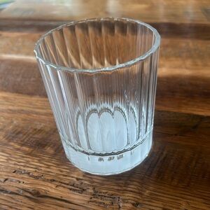 JO MALONE GLASS fluted empty glass container